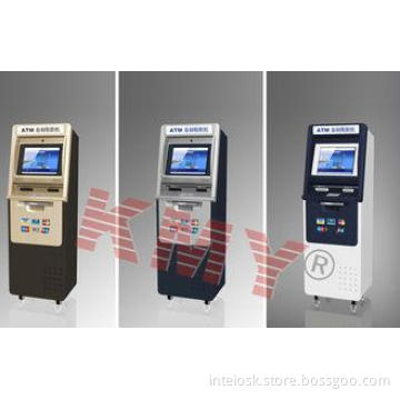 22 Inch Self Service Bill Payment Kiosk Multi Touch For ATM